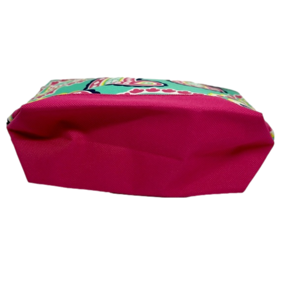 NWOT Colorful Medium Size Paisley Print Cosmetic Bag - Picture 5 of 7